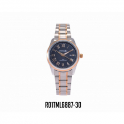 RELOJES VIROX EN ACERO DAMA REDONDO BICOLOR OROROSA NÚMEROS ROMANOS