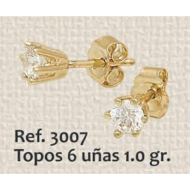 PAREJA DE TOPOS 6 UÑAS DE...
